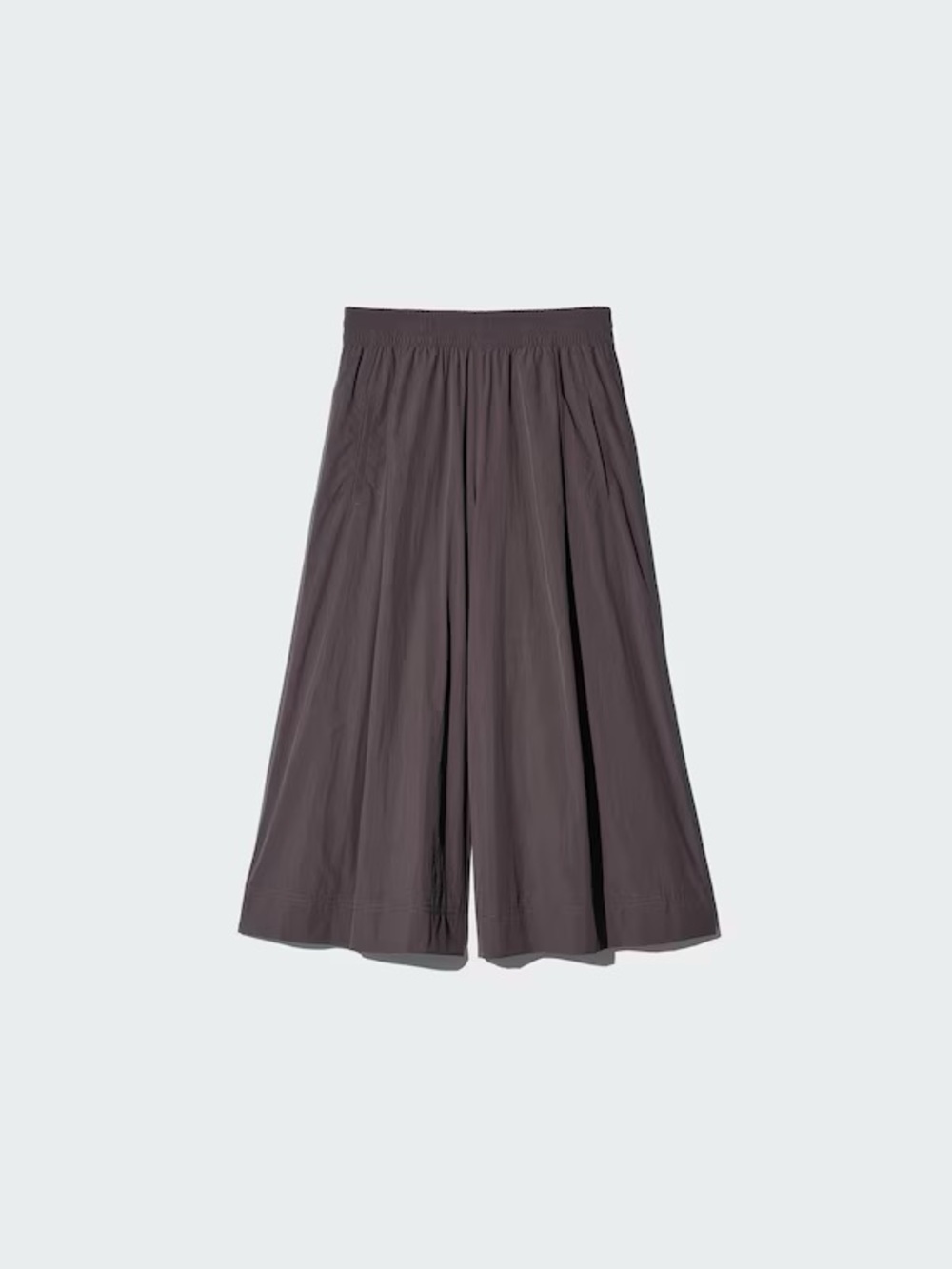 UNIQLO Wide-Leg Culotte Pants in Black - Picture 8 of 9